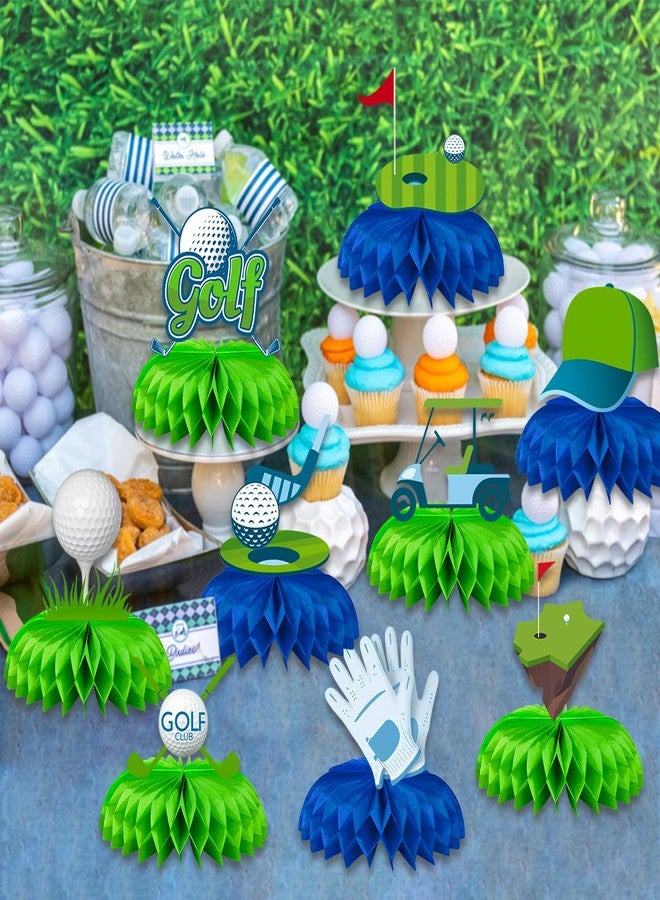 BQK 9 Pcs Golf Centerpieces Golf Party Decorations Golf Table Decorations Golf Birthday Party Decorations Golf Party Supplies - Image 3